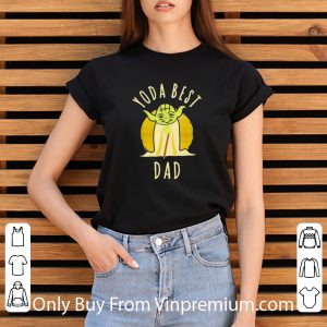 Pretty Star Wars Baby Yoda Best Dad shirt 2