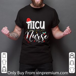 Great NICU Nurse Christmas shirt 2