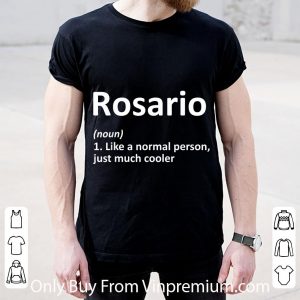 Premium Rosario Definition Personalized Name shirt 1