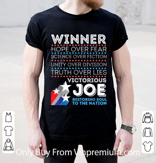 Awesome Winner Joe Biden Victorious Joe 2020 shirt