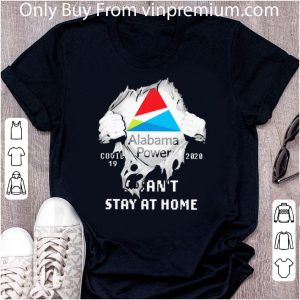 Official Blood Inside Me Alabama Power Covid-19 2020 I Can’t Stay At Home shirt 1