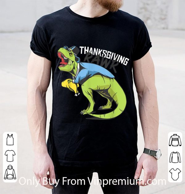 Official Autumn Thanksgiving Fall Season T Rex shirt