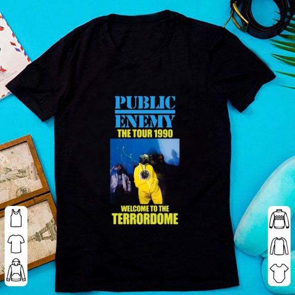 Official Public Enemy The Tour 1990 Welcome To The Terrordome shirt