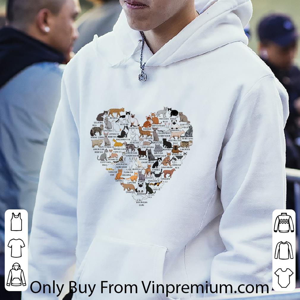 5505c9b6 original cats heart shaped cat lovers shirt 4 - Original Cats Heart Shaped Cat Lovers shirt
