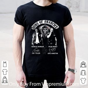 Nice Sons Of Anarchy Characters Signatures shirt 1