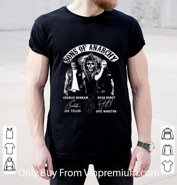 Nice Sons Of Anarchy Characters Signatures shirt