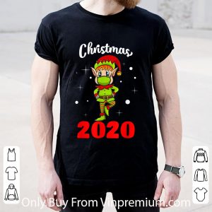 Hot Elf Quarantine Mask Christmas 2020 Family Matching shirt 1