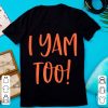 Official Autumn Thanksgiving Fall Season T Rex shirt
