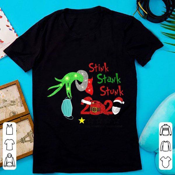 Official Stink Stank Stunk Xmas 2020 Very Bad Would Not Recommend shirt