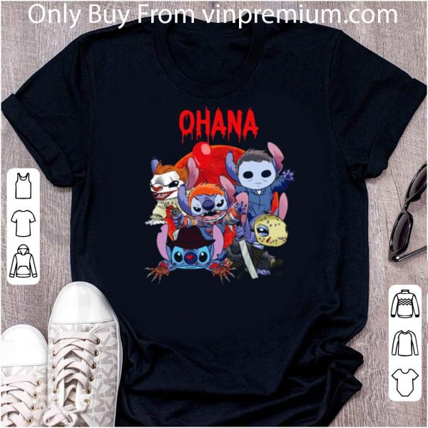 Official Stitch Horror Movie Ohana shirt