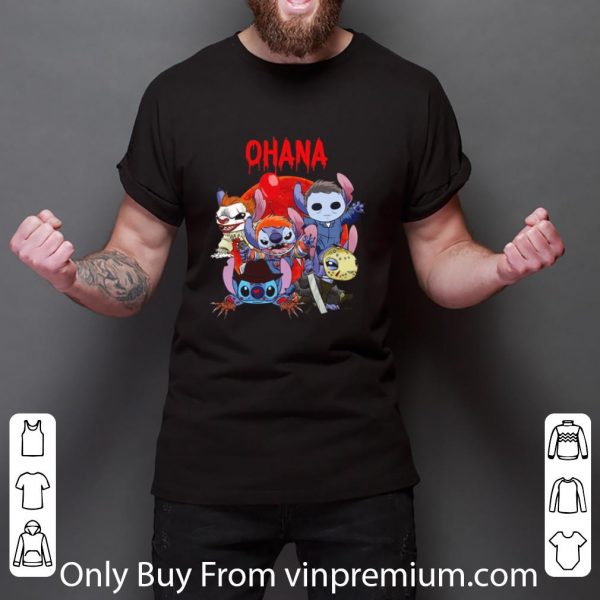 Official Stitch Horror Movie Ohana shirt