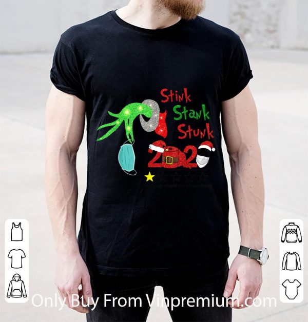 Official Stink Stank Stunk Xmas 2020 Very Bad Would Not Recommend shirt