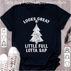 Top Little Full Lotta Sap Tee Christmas Vacation Santa shirt 1