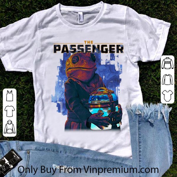 Pretty Star Wars The Mandalorian The Passenger Portrait shirt