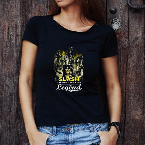 Official Slash The Man The Myth The Legend Signature shirt