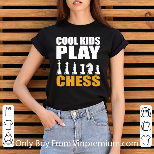 Official Great Chess Piece Girls Boys shirt