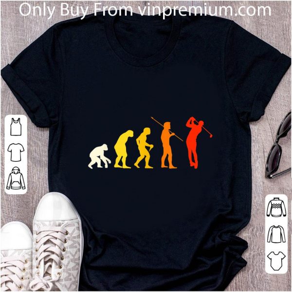 Top Great Golf Evolution Golf Lover shirt