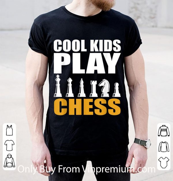 Official Great Chess Piece Girls Boys shirt