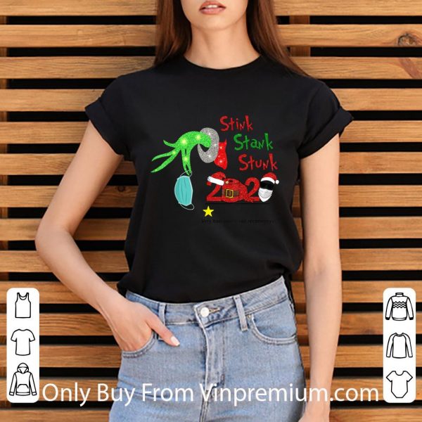 Official Stink Stank Stunk Xmas 2020 Very Bad Would Not Recommend shirt
