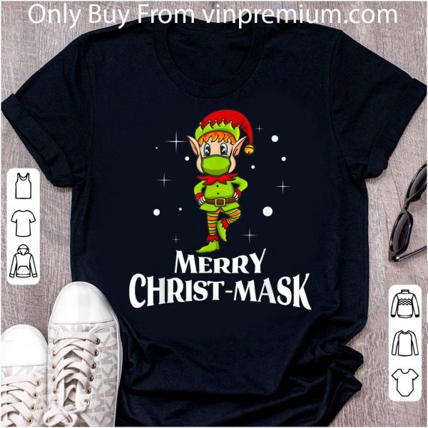 Great Merry Christmas 2020 Elf Mask shirt