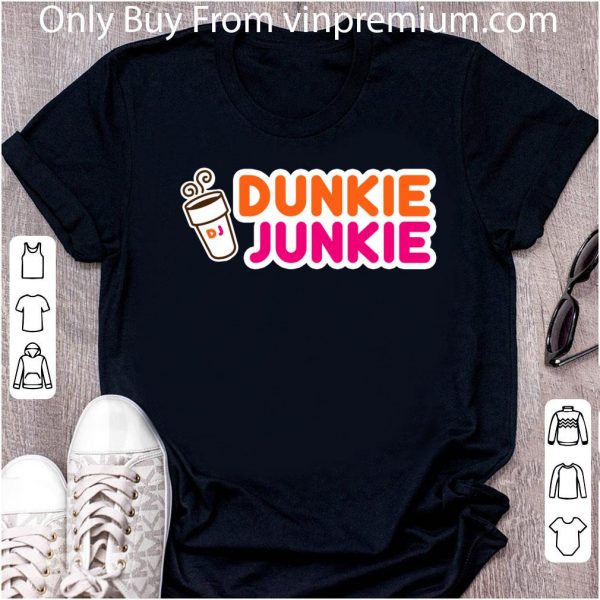 Top Dunkie Junkie Love Coffee shirt