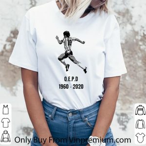 Nice Q.E.P.D 1960-2020 Rip Diego Maradona shirt 2