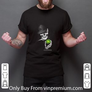 Awesome Skeleton Skull John Deere Logo shirt 2
