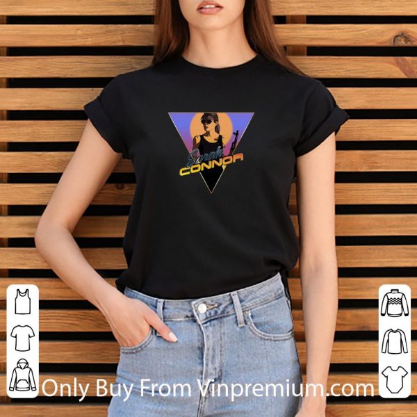 Original Sarah Connor Terminator Vaporwave Retro shirt