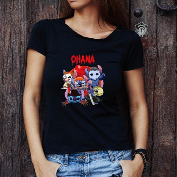 Official Stitch Horror Movie Ohana shirt