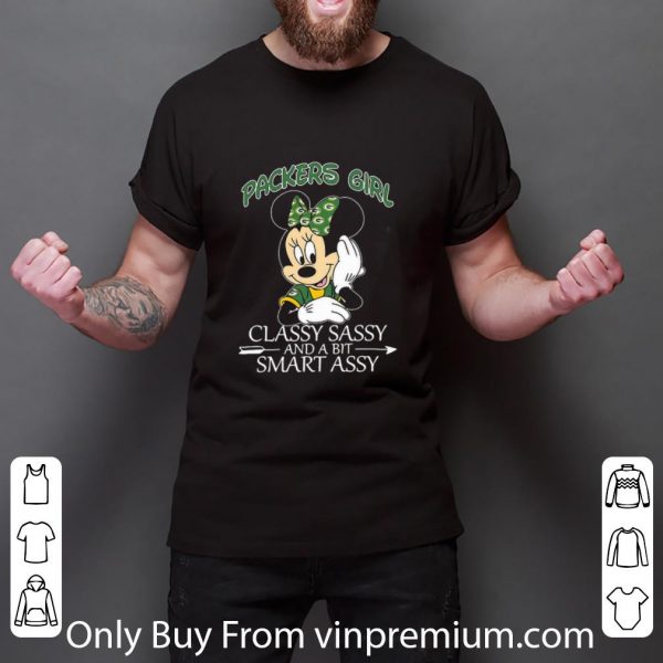 Pretty Mickey Mouse Green Bay Packers Classy Sassy And A Bit Smart Assy shirt