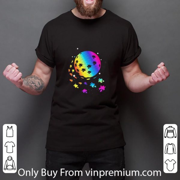 Hot Lgbt The Earth Autism shirt