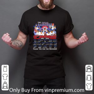 Hot The Texas Rangers 60th Anniversary 1961-2020 Signatures shirt 2