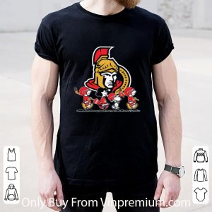 Nice The Peanuts Ottawa Senators Hockey Logo shirt 1