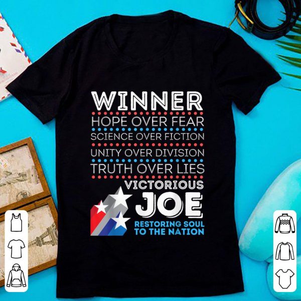 Awesome Winner Joe Biden Victorious Joe 2020 shirt