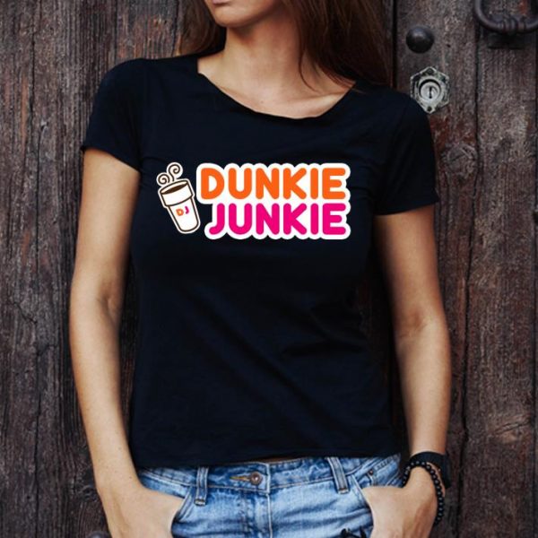 Top Dunkie Junkie Love Coffee shirt