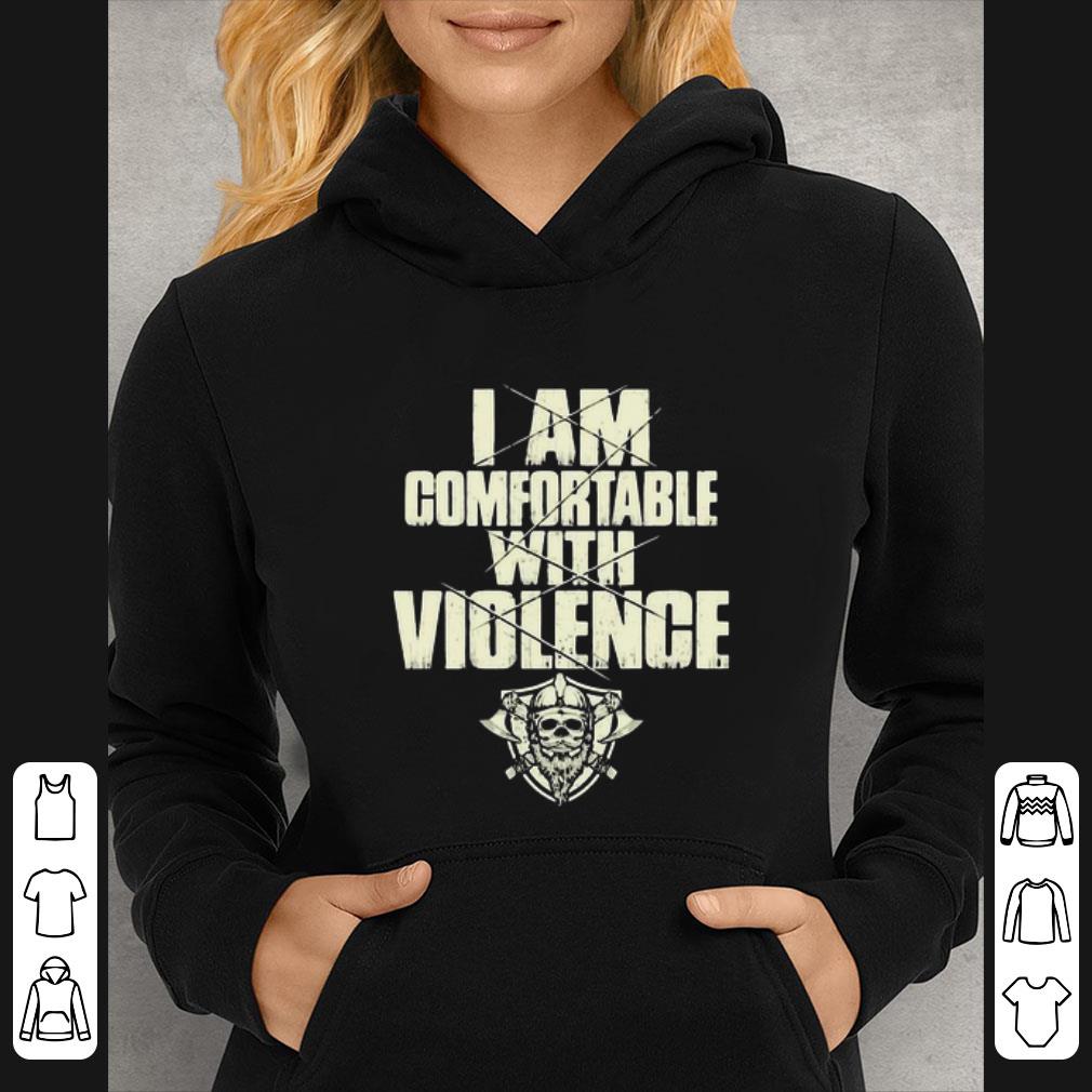 Pretty I Am Comfortable With Violence Skull Beard shirt 0a64fffa pretty i am comfortable with violence skull beard shirt 4 - Pretty I Am Comfortable With Violence Skull Beard shirt