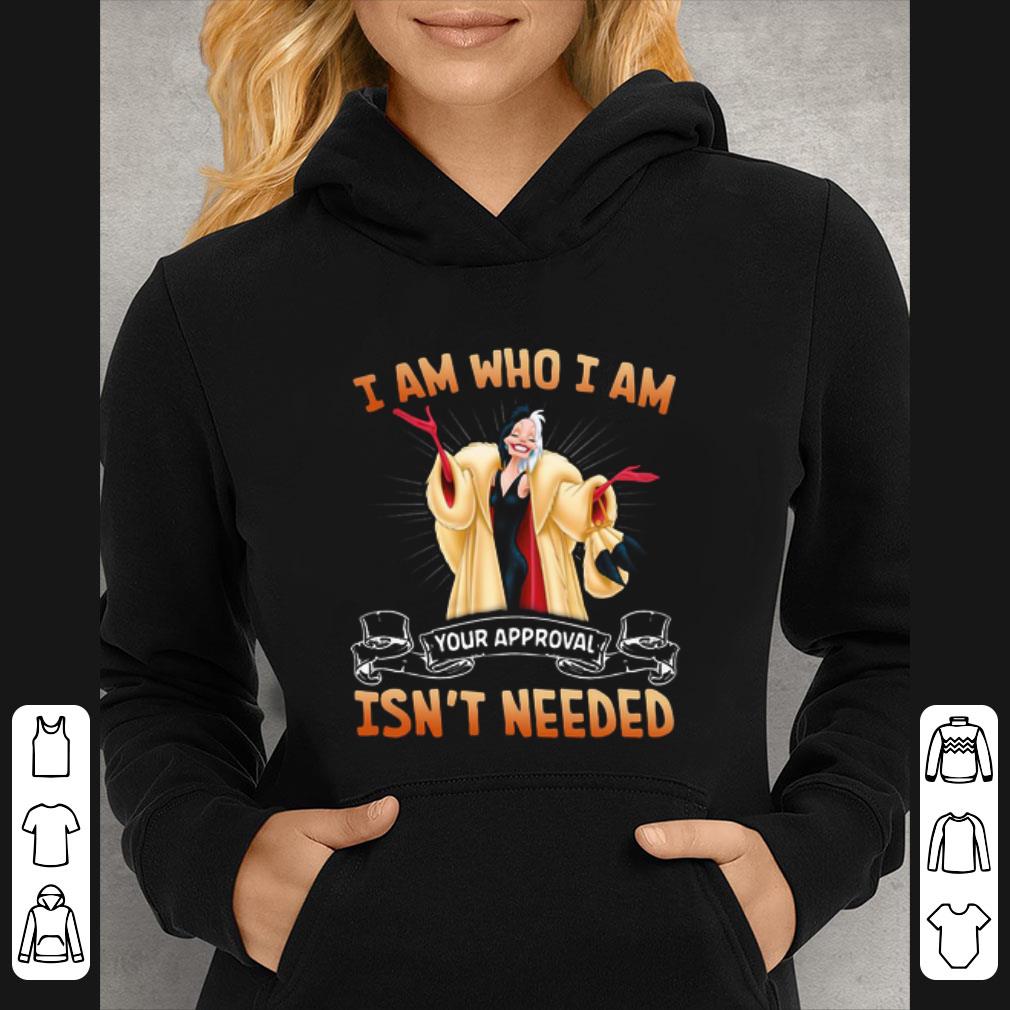 Top Cruella De Vil I Am Who I Am Your Approval Isn’t Needed shirt 11051980 top cruella de vil i am who i am your approval isn t needed shirt 4 - Top Cruella De Vil I Am Who I Am Your Approval Isn’t Needed shirt