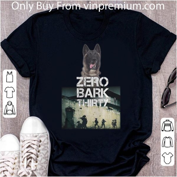 Original German Shepherd Conan Dog Hero Zero Bark Thirty shirt
