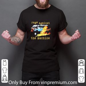 Hot Rage Against The Machine Fire shirt 2