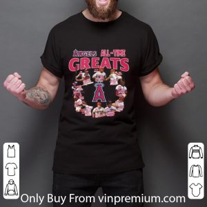 Nice Los Angeles Angels All Time Greats Signatures shirt 2