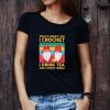 Top Some Girls Are Just Born With Quilting In Their Souls shirt