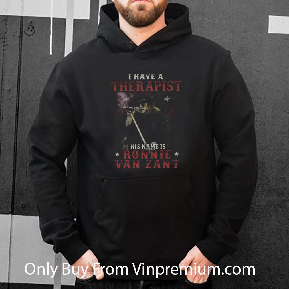 Awesome I Have A Therapist His Name Is Ronnie Van Zant shirt 44b5f996 awesome i have a therapist his name is ronnie van zant shirt 4 - Awesome I Have A Therapist His Name Is Ronnie Van Zant shirt