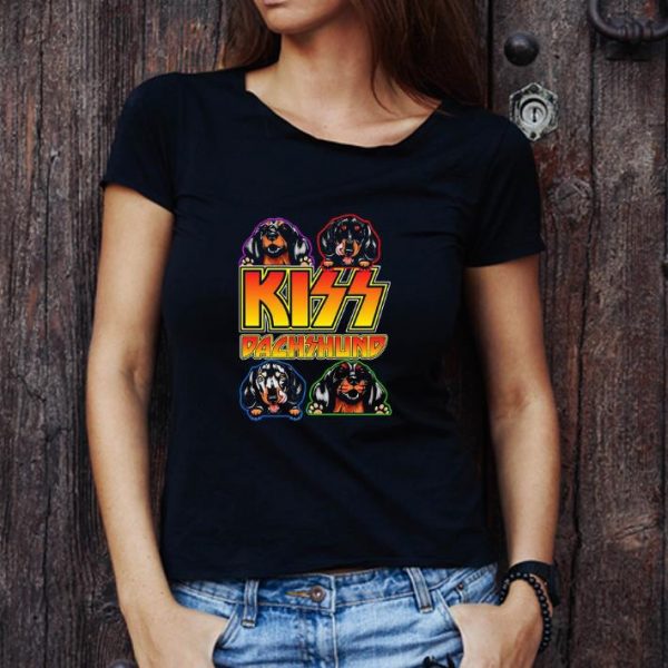 Original Kiss Band Dachshund Dogs shirt