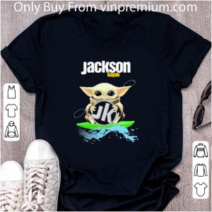 Premium Star Wars Baby Yoda Hug Jackson Kayak shirt 1
