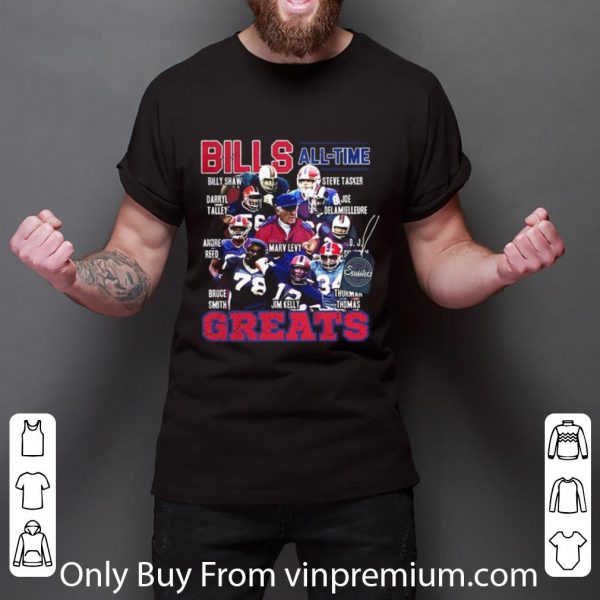 Original Buffalo Bills All Time Greats Signatures shirt