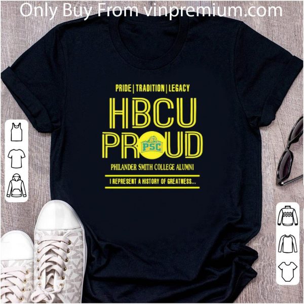 Hot Pride Tradition Legacy Hbcu Proud Philander Smith College Alumni shirt