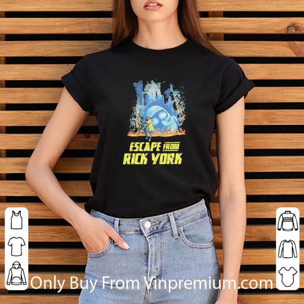 Top Rick And Morty Escape From Rick York shirt