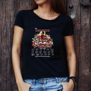 Awesome The Washington Redskins Team 88th Anniversary 1932-2020 Signatures shirt