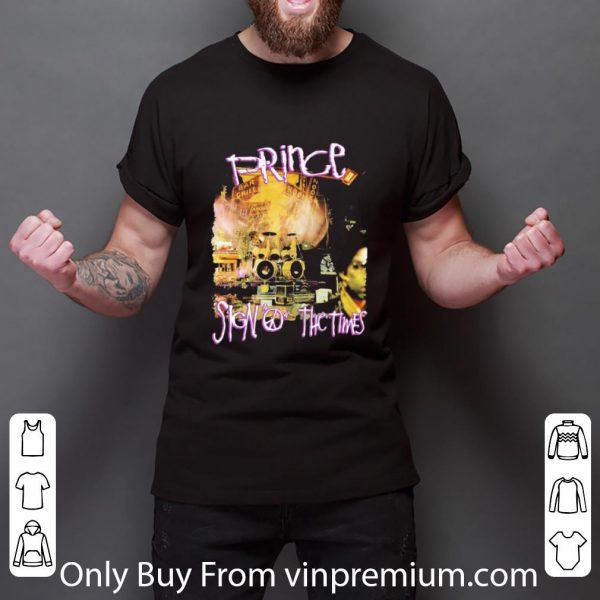 Premium Prince Sign O The Times Album shirt