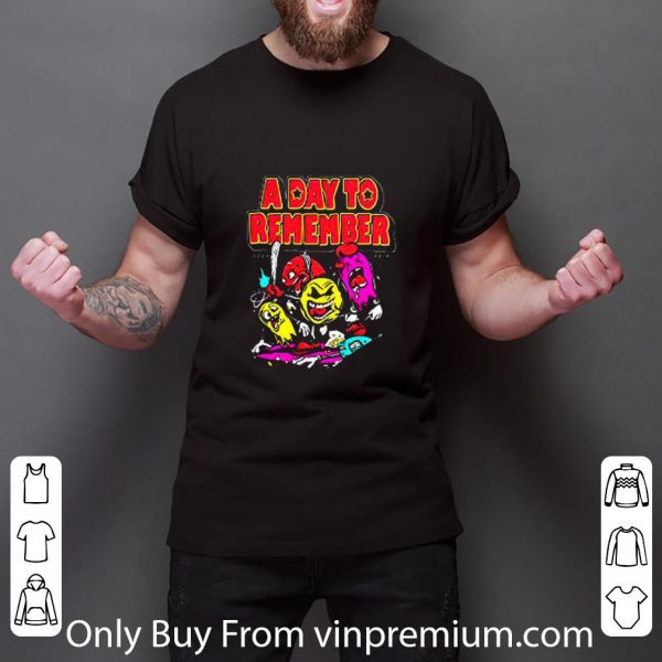 Pretty A Day To Remember Cartoon Pac-man shirt